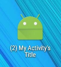 Androidアプリ開発 起動アイコンのタイトルにアプリ名を表示